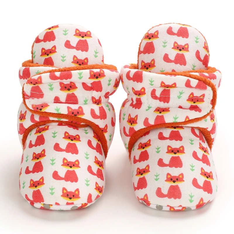 Теплые зимние ботинки для новорожденных