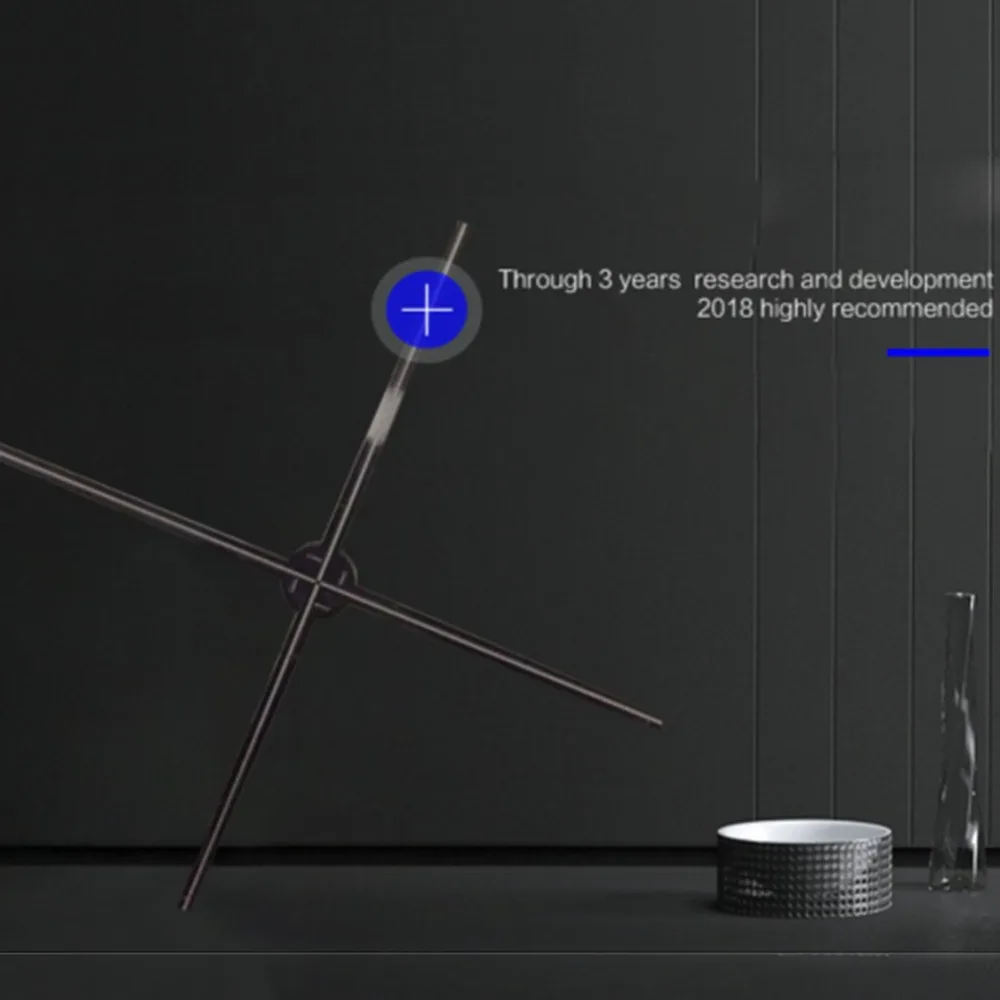 Professional LED 3D Holographic Projector Portable Hologram Player Display Fan | Лампы и освещение