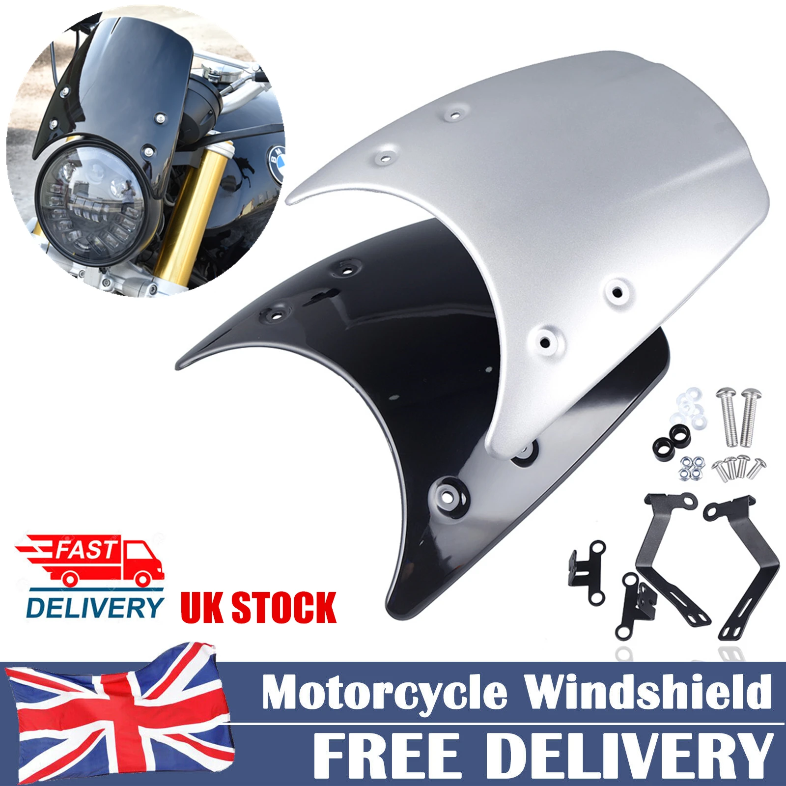 Ветрозащитный экран R NINE T для BMW NINET R9T 9 Racer Pure Urban scrambler 2014 2020 запчасти