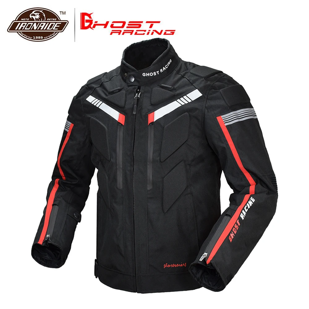 Мужская мотоциклетная куртка GHOST RACING водонепроницаемая одежда для гоночного