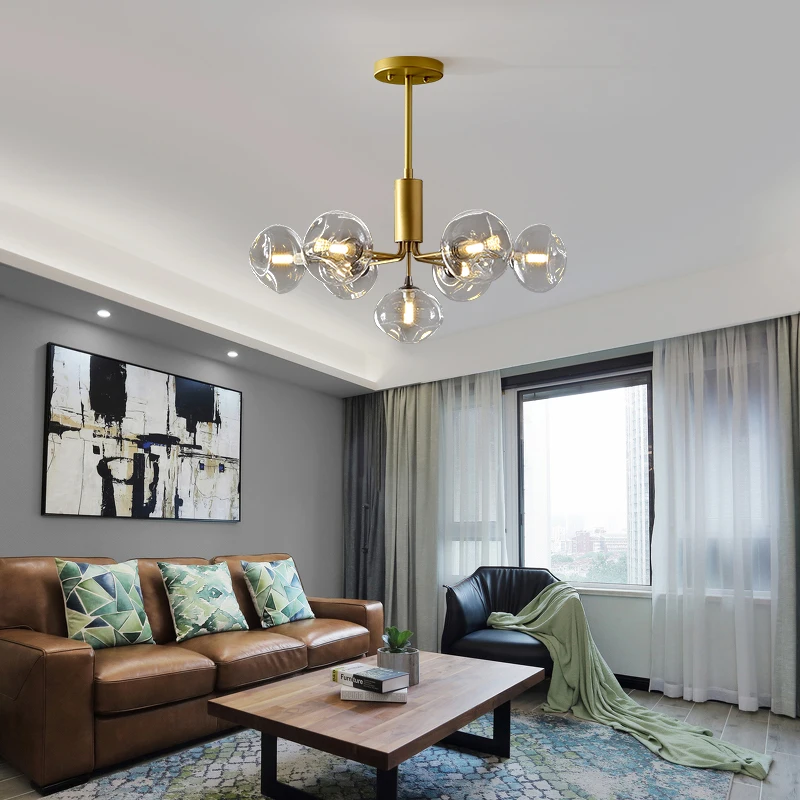 Современный светодиодный подвесной светильник s для спальни гостиной