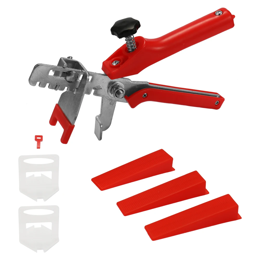 Точный плоский выравниватель стен и пола с зажимом клиновидным клином ПВХ