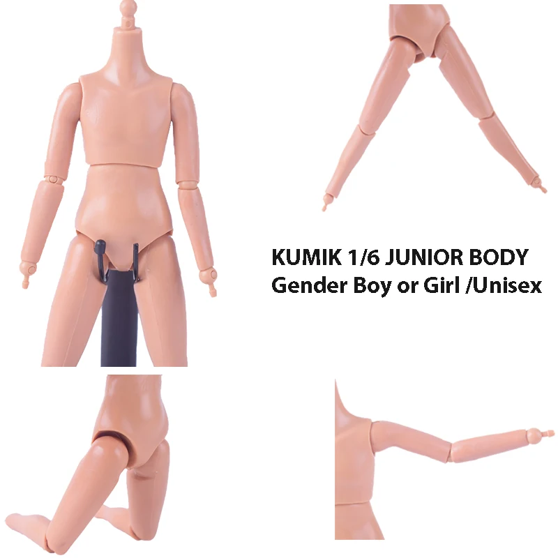 Экшн-фигурки KUMIK 1/6 маленьких девочек YL/Boy из натуральной кожи женские/мужские