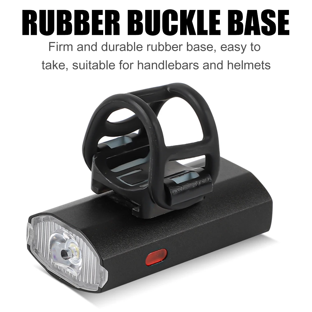 

2 in 1 Bike Light Rechargeable Front Light Rear Tail Warning Light Bicycle Light Bicycle Accessories 300 Lumens