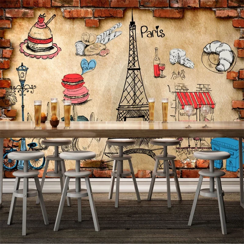 Большие 3d обои на заказ wellyu европейская пекарня фон для стен гостиной спальни |