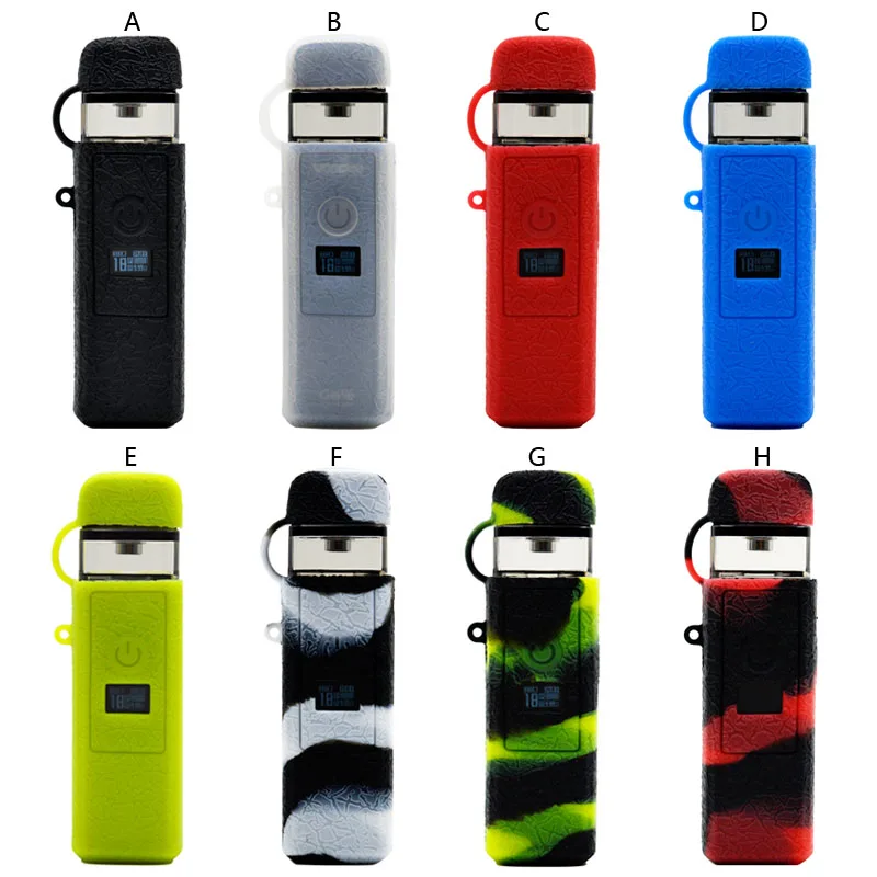 Защитный текстурный чехол для VOOPOO vinci air 30w pod kit силиконовый Нескользящий
