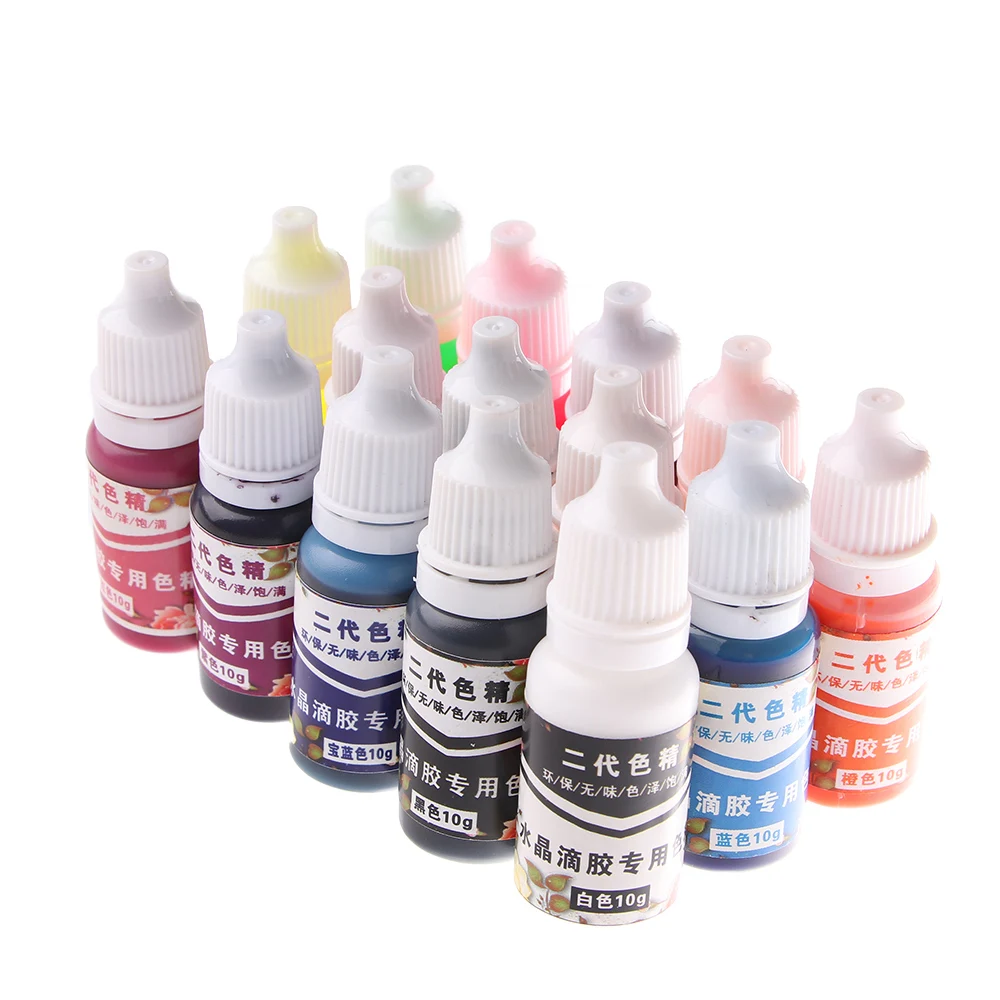 Пигмент для эпоксидной смолы 10 мл 15 цветов|Инструменты и оборудование украшений|