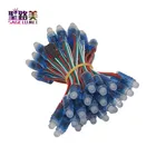 1000 шт. 12 мм WS2811 полный Цвет светодиодный пиксель светильник Модуль DC5V вход IP68 Водонепроницаемая светодиодная лента RGB Цвет 2811 IC цифровой светодиодный Рождественский светильник