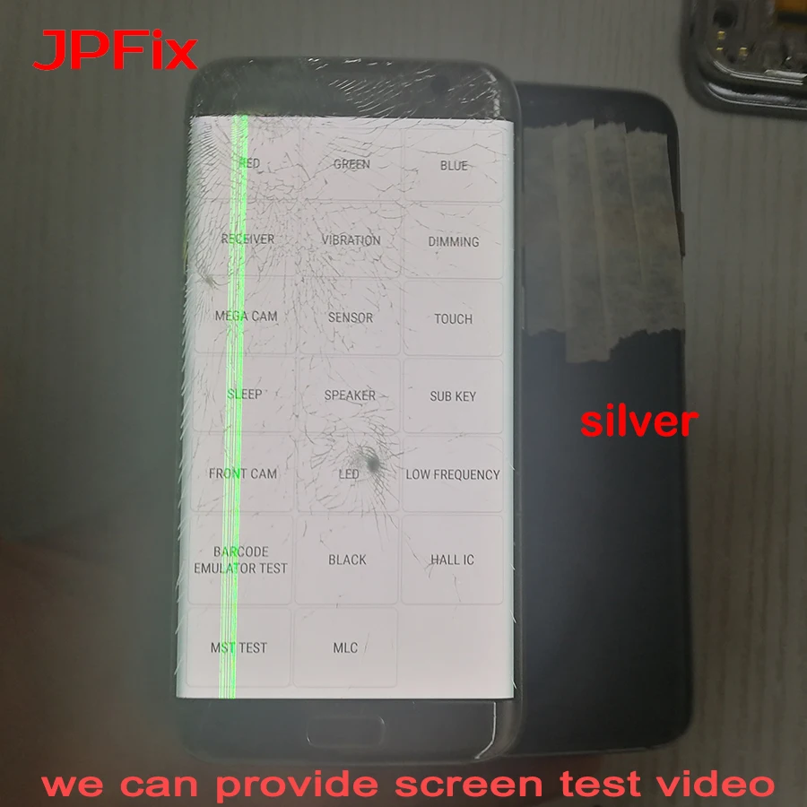 JPFix дефектный для Samsung S7 Edge G935 ЖК дисплей с сенсорным экраном в сборе рамкой