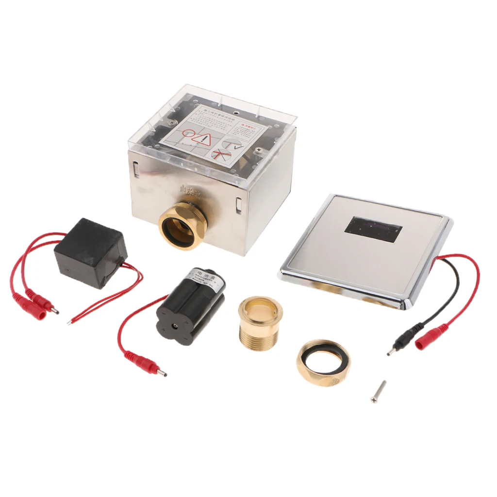 

Toilet Urinal Flush Valve Automatic Induction Panel Valve Battery Operated