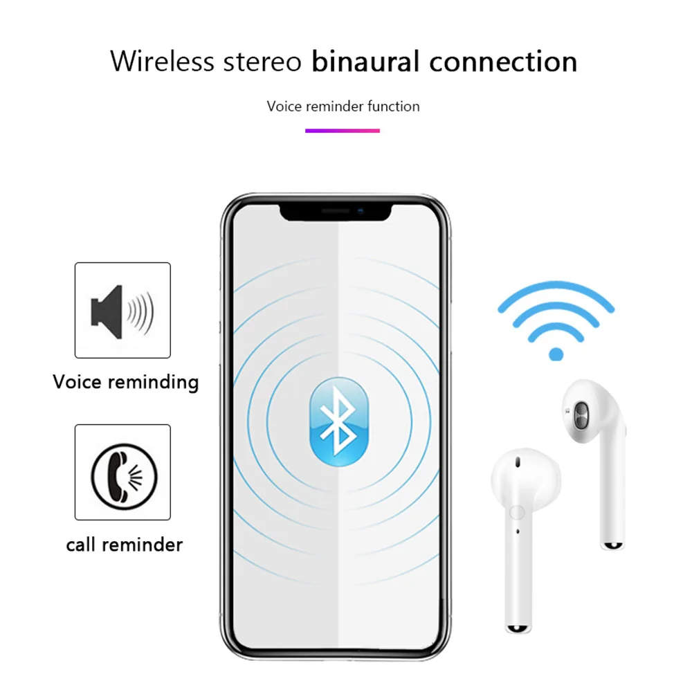 Мини i9s TWS беспроводные Bluetooth наушники всплывающие Оригинальные стерео кнопки