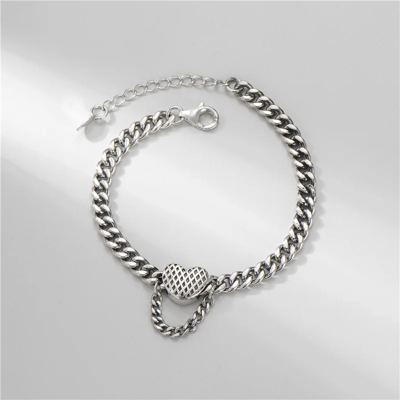 Браслет женский из серебра 925 пробы с застежкой-лобстером | Украшения и