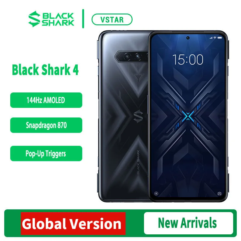 DHL корабль оригинальная глобальная версия Черная Акула 4 5G игровой смартфон 6 67