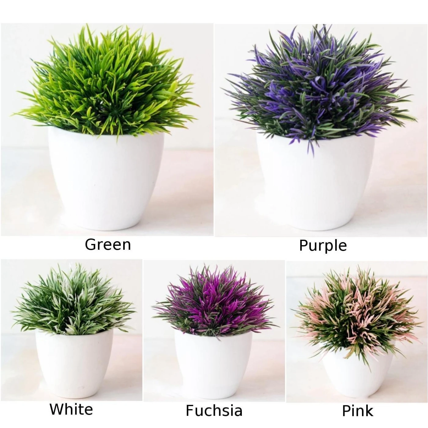 1 * Искусственный Горшок для растений стимуляция бонсая трава лист украшение дома