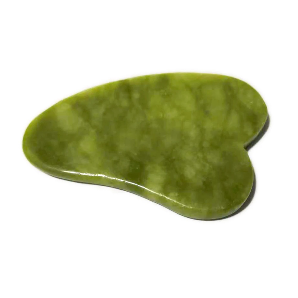 Массажер для тела из нефрита Gua Sha медицинский набор инструментов скребка