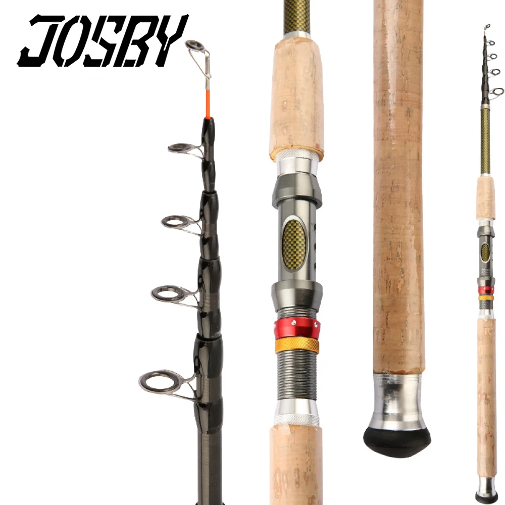 

Telescopic Carbon Fishing Rod Pesca Spinning Lure Rod Carp Fly Peche Carp Feeder Equipment Ultralight Travel Surf Accessories