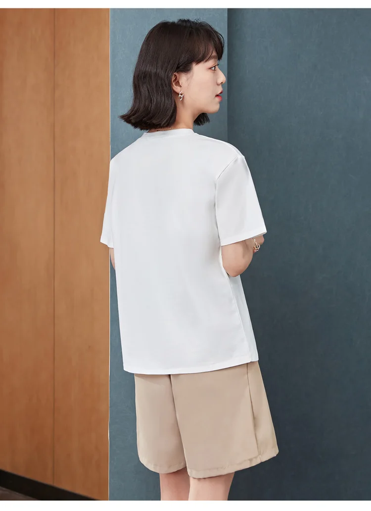 

Women's T-shirt Print T-shirts O-neck Tees Fashion Top Plus Size Casual Tops Short Sleeve Tshirt Loose Cotton Lady T Shirt 20081