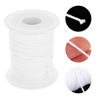 2pcs cotton smokeless diy natural candle braided wicks twine string spools