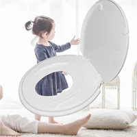 toilet seat with built in training seat space saving solution v shape white