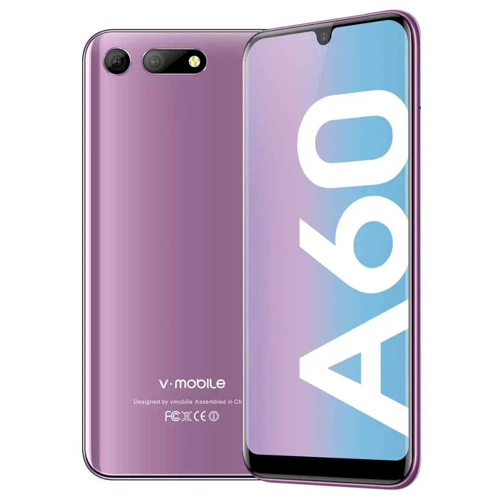 4G LTE 3 ГБ RAM 32 Гб ROM TEENO Vmobile A60 мобильный телефон Android 8,1 5," HD+ 2.5D ips 3800mAh 4G Celular смартфон мобильный телефон