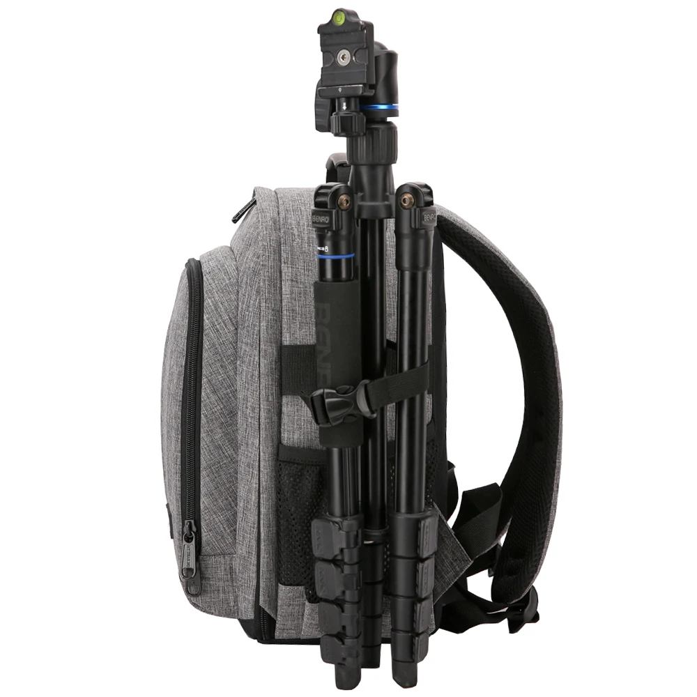 Модный стильный водонепроницаемый рюкзак для камеры DSLR на плечо из ткани Оксфорд