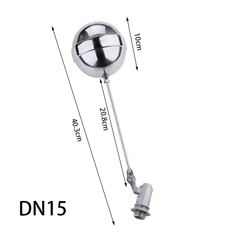 Поплавковый шаровой кран 1/2 дюйма автоматический высокого давления из