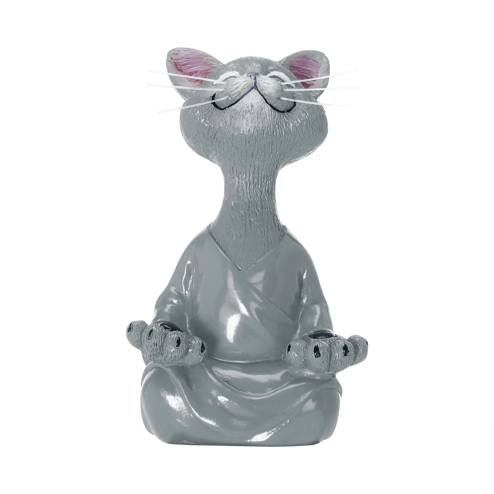 Художественные скульптуры садовые статуи домашний декор черная статуэтка Будды