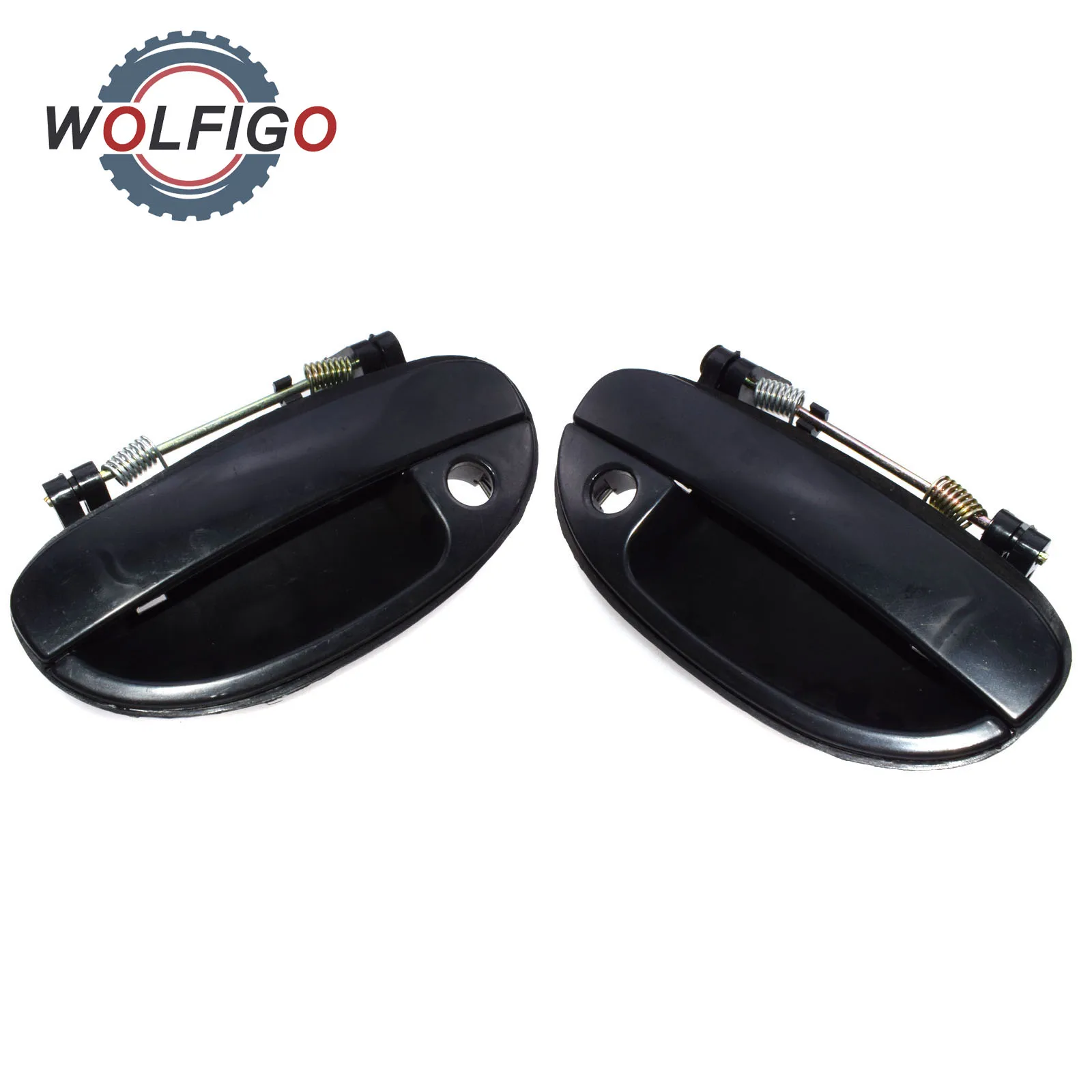 Передняя левая и правая ручка WOLFIGO для Daewoo Nubira 1997 1998 1999 96308042 96308043|Внешние дверные