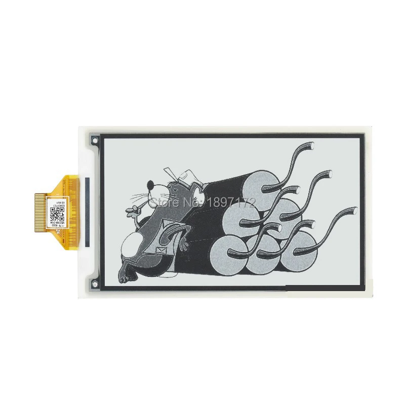 

Raspberry Pi 3,7 дюйма e-Paper e-Ink Display HAT опция черный/белый 4 серый весы SPI 480 × 280