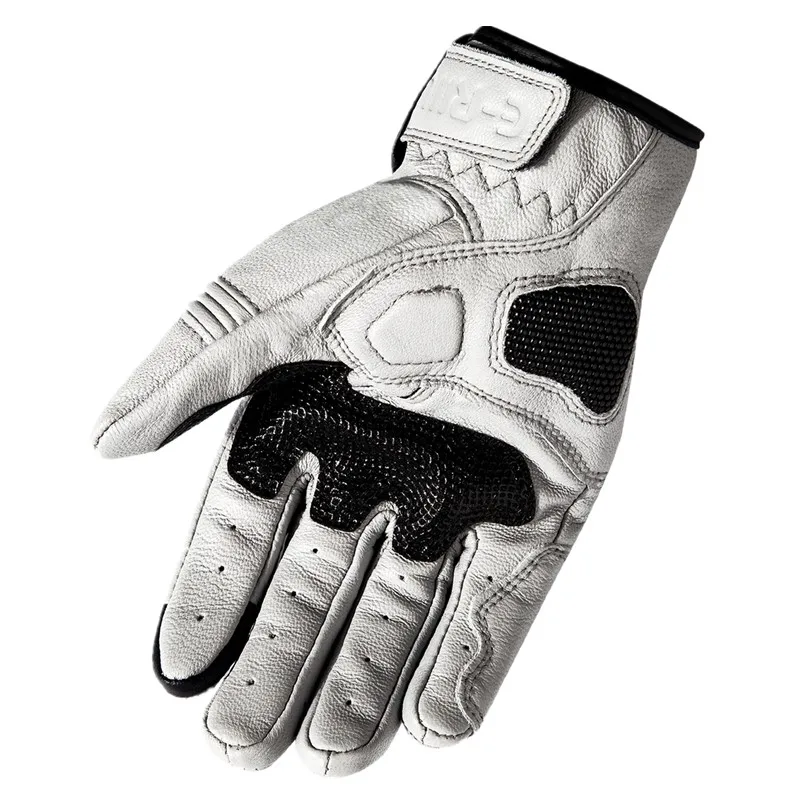 Перчатки для мотоциклистов из кожи с сенсорным экраном дышащие мотокросса