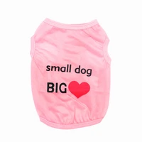 pet dog clothes summer dog vest pet clothing for dogs shirts costume puppy cat clothes chihuahua small dog big love pet vest