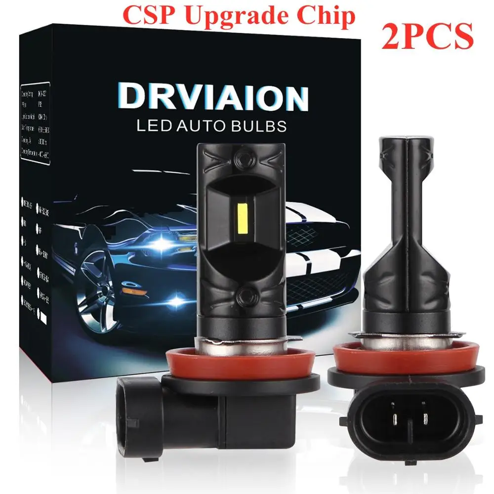 

Противотуманные светильник ры, 2 шт., Автомобильные светодиодные лампы 12 В, 24 В, 100 Вт, 6500 лм, к