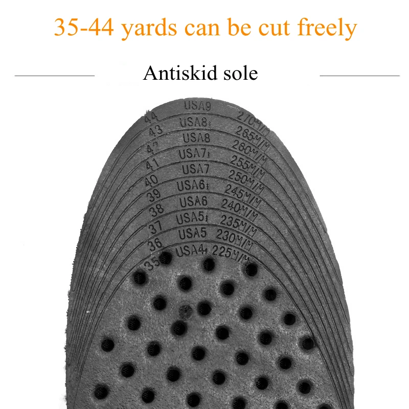 3-7.5cm Height Invisible Increase Insole Height Lift Adjustable Cutting Shoe Heel Insert Women's Men's Universal Insole