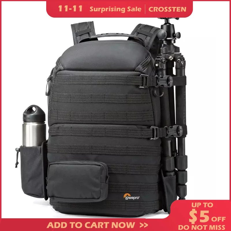 

Оптовая продажа Lowepro ProTactic 350 AW DSLR сумка для фотокамеры Оригинальный рюкзак для ноутбука с всепогодным покрытием