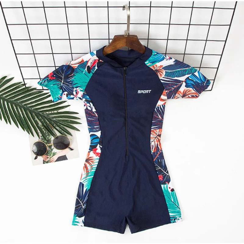 

Summer Women's One-Piece Shorts Fashion Sexy Women's One-Piece Swimsuit High Quality Girl Hot Spring Swimsuit