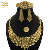 jewelry set big necklace sets for women evening costume wedding necklace and earring set bridal turkish indian wedding