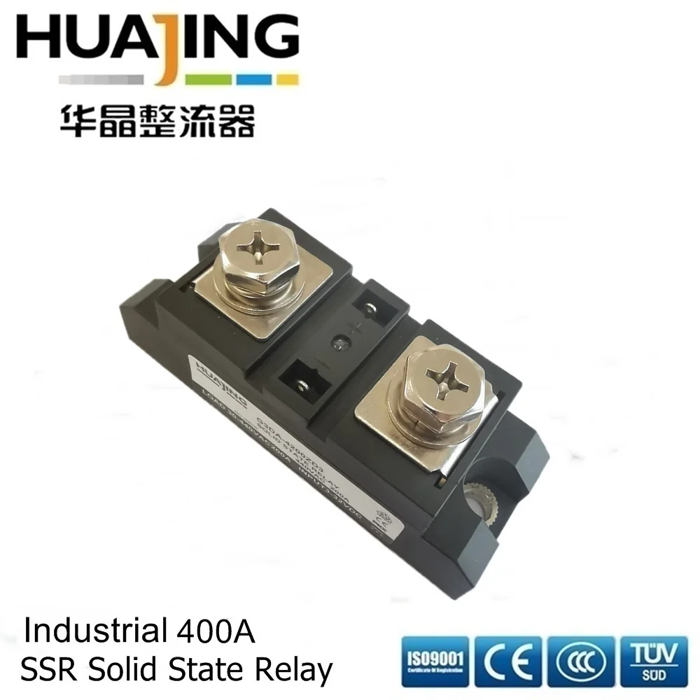 Однофазное твердотельное реле SSR промышленного типа 400 а стандартное