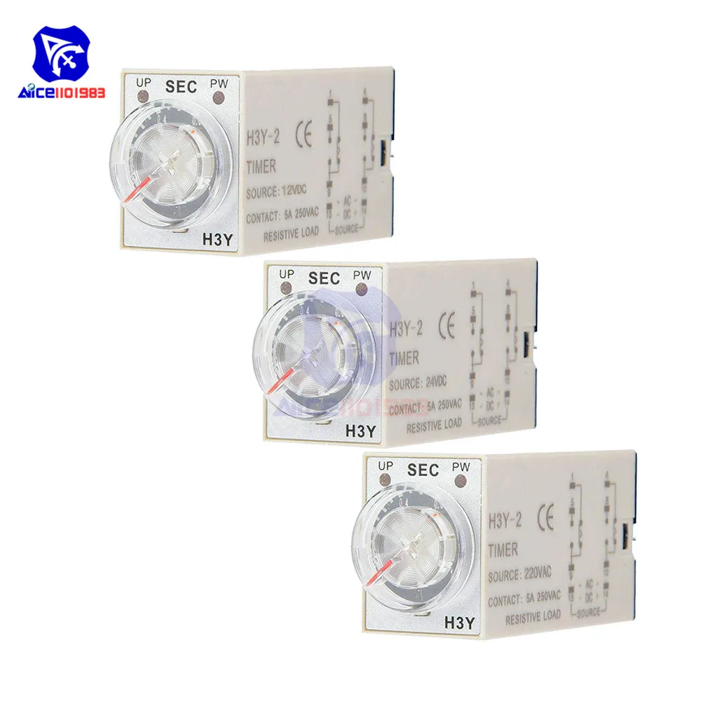 Встроенное реле включения времени diymore таймер задержки управления указателем 8