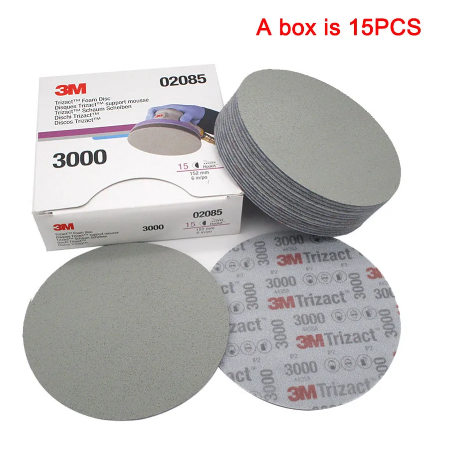 Наждачная бумага 6 дюймов 152 мм сухой и влажный абразивный инструмент для