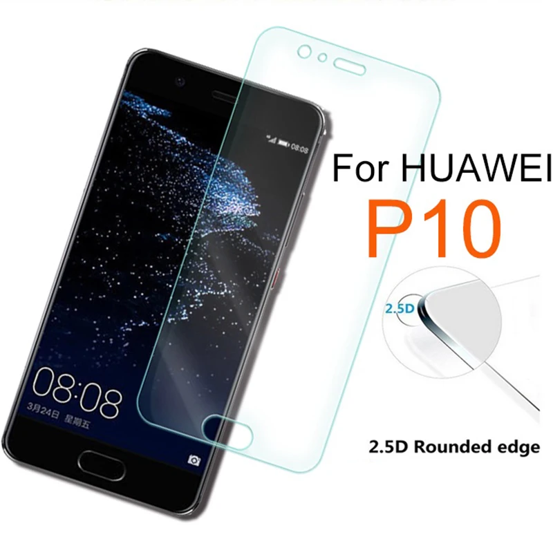 Закаленное стекло 9H для Huawei P10 5 1 дюйма зеркальная стеклянная Защитная пленка