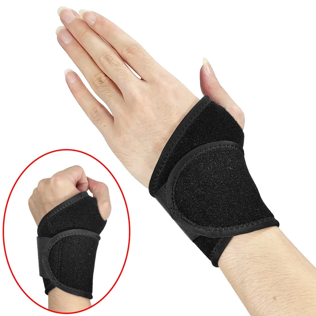 

Wrist Band Sports Wristband Wrist Brace Wrist Support Splint Protection Wrist Pain Relief Wrap Bandage Lightweighted Dropship
