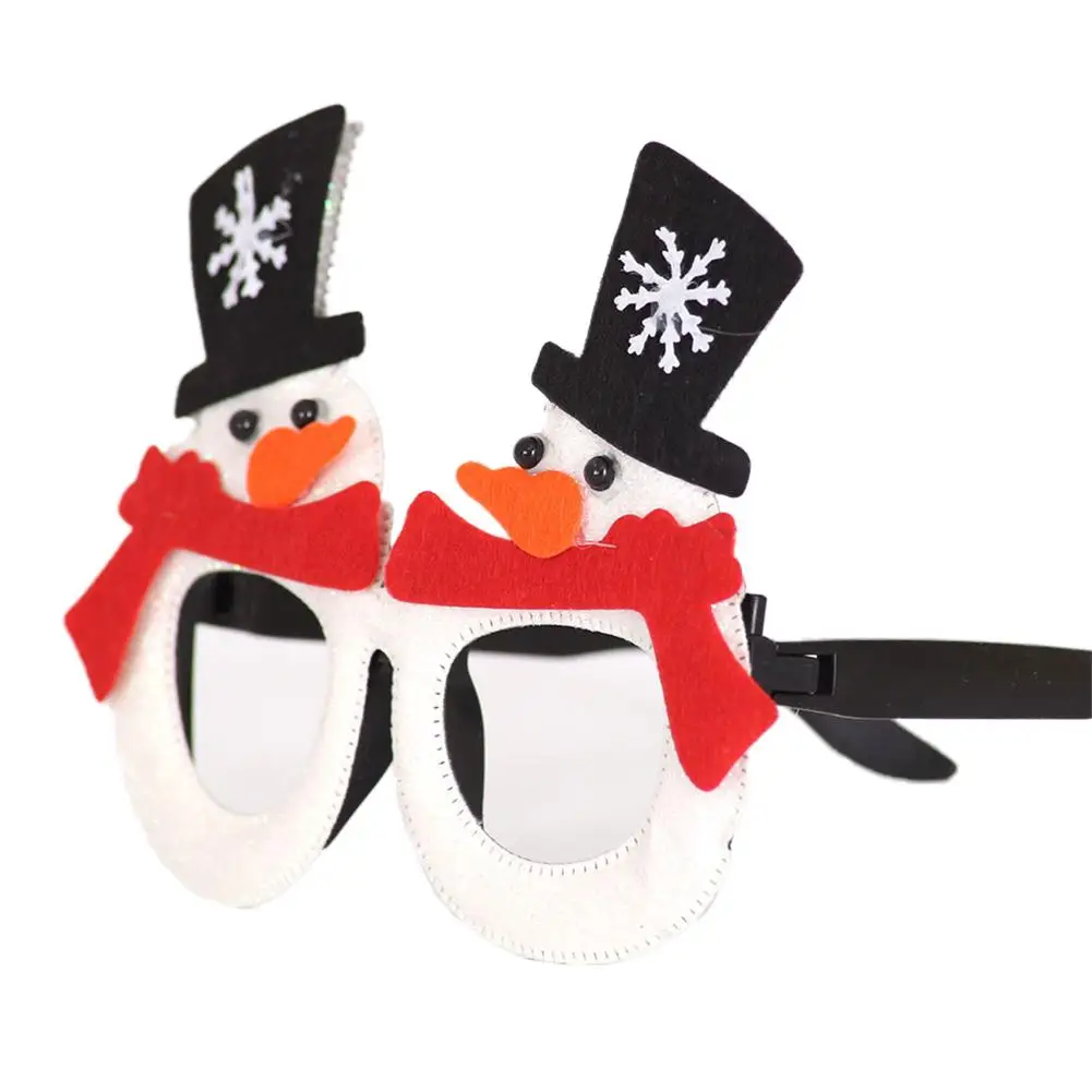 Рождественская оправа для очков игрушки взрослых и детей маска Санта Клауса