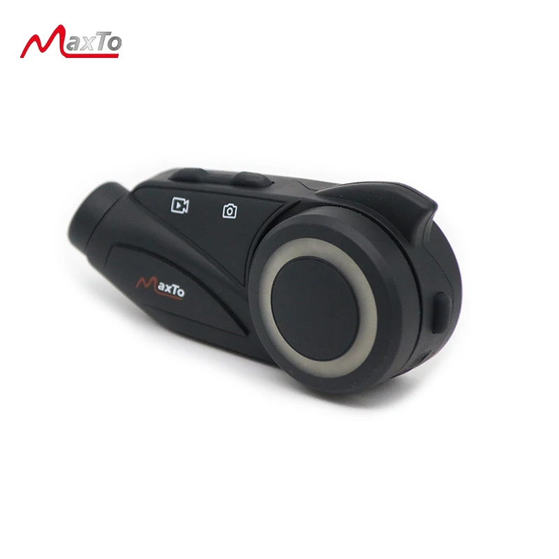 Мотоциклетный шлем Maxto M3 Водонепроницаемая Bluetooth-гарнитура для вождения 6 HD-видео