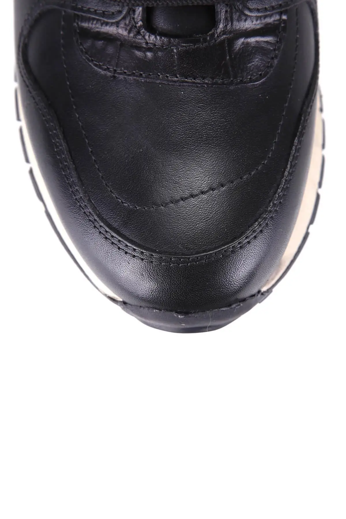 Черные мужские кроссовки Derimod из натуральной кожи|Мужские и кеды| |