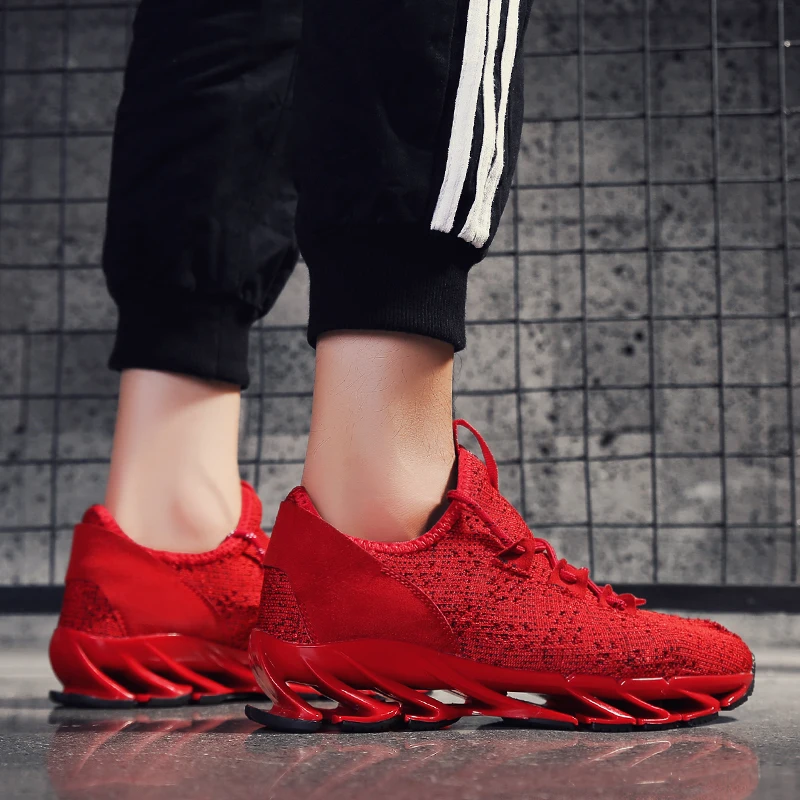 Мужские легсветильник кроссовки белые для тренировок повседневная обувь