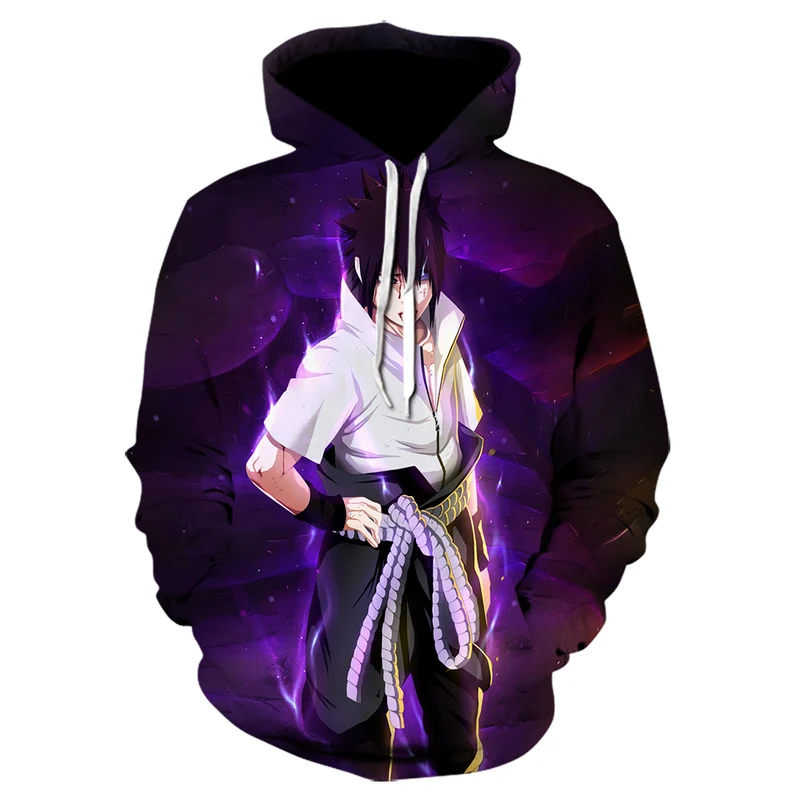 

Spring and Autumn Men's Women's Anime Harajuku Hoodie Cartoon Print Boys Girls Hippie Sweatshirt Fashion Japanese Streetwear