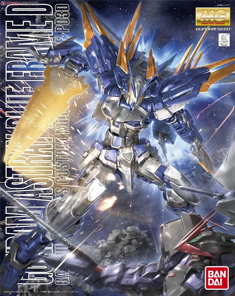 BANDAI MG 1/100 SEED Destiny в заблуждение B-MBF-P03D Gundam Astray синий рамки D недоразумений в сборе модель игрушки Фигурки