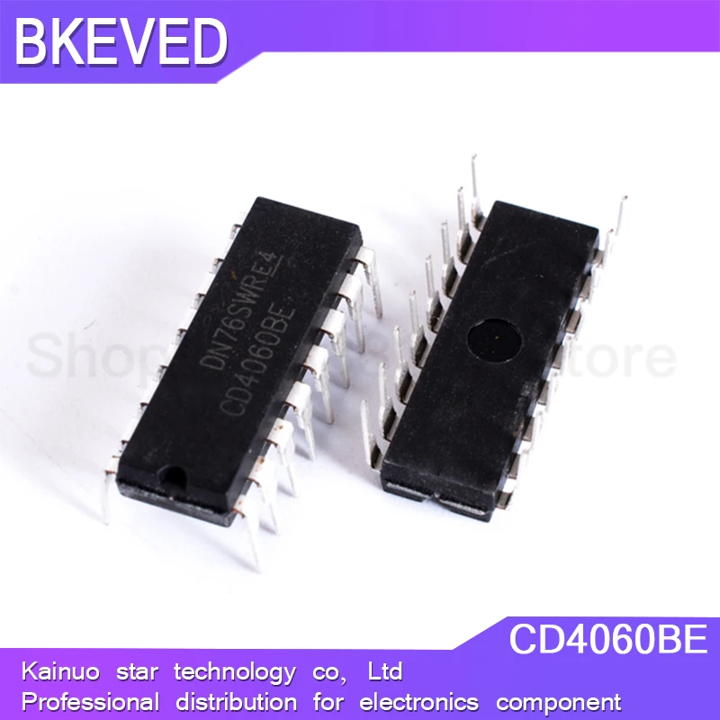 10 шт. CD4060BE DIP16 CD4060 DIP 4060BE DIP-16 Новый и оригинальный IC