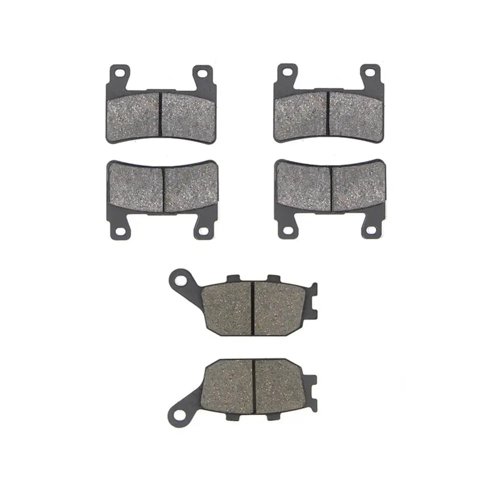 Передние и задние тормозные колодки для мотоцикла MEXITAL CBR 600 F (99-06) RR (03-04) 900 (98-03) CB 1100