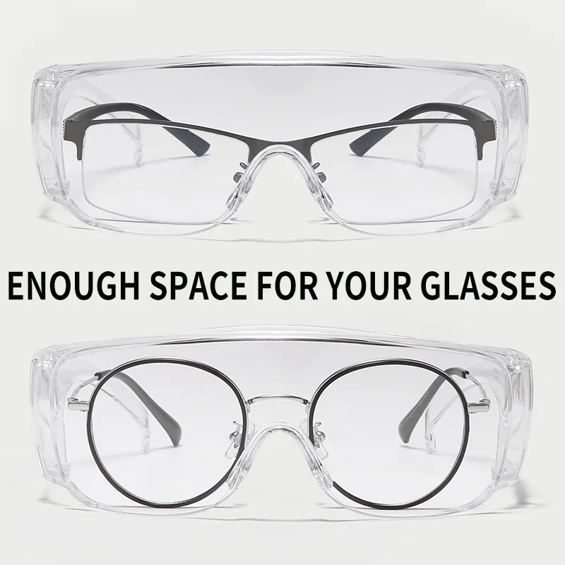 

VCKA Transparent blinds anti-fog goggles anti-spray splash windproof and dustproof transparent men and women models